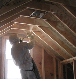 Wichita KS attic spray foam insulation