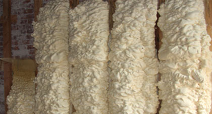 open-cell spray foam for Wichita applications